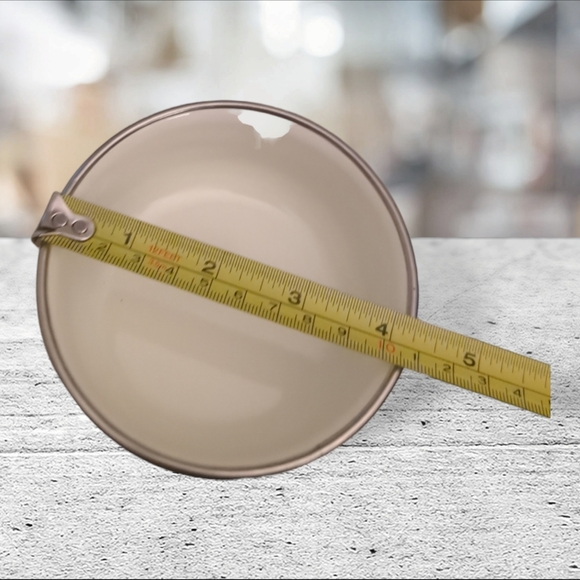 Tabletops unlimited  5 vintage enamel nesting bowls with lids - Picture 8 of 10